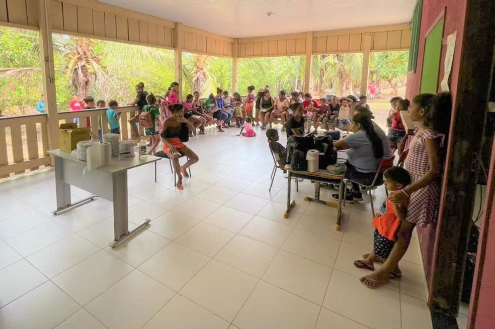 ‘MISSÃO GOTA’ LEVA VACINAS A MORADORES DE LOCALIDADES DE DIFÍCIL ACESSO EM ALTAMIRA, INTERIOR DO PARÁ