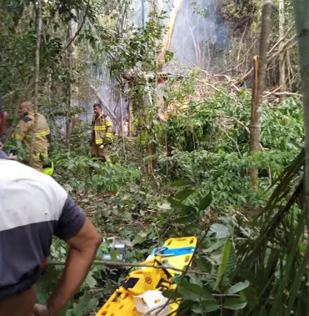 QUEDA DE AVIÃO MATA 12 PESSOAS EM RIO BRANCO, NO ACRE