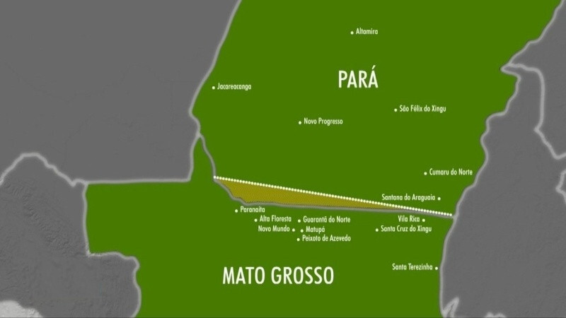 STF VOLTA A NEGAR PEDIDO DO MATO GROSSO DE ‘TOMAR’ PARTE DO PARÁ
