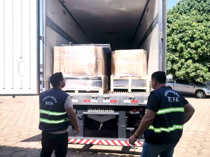 SEFA APREENDE 39 TONELADAS DE CALCOPIRITA EM CONCEIÇÃO DO ARAGUAIA