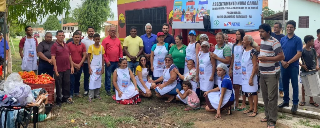 BREJO GRANDE DO ARAGUAIA: EMATER E PREFEITURA INAUGURAM FEIRA DOS AGRICULTORES EM ASSENTAMENTO