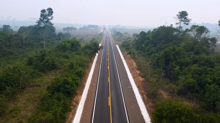 DNIT CONCLUI REVITALIZAÇÃO DE 72 QUILÔMETROS DA BR-163 NO PARÁ