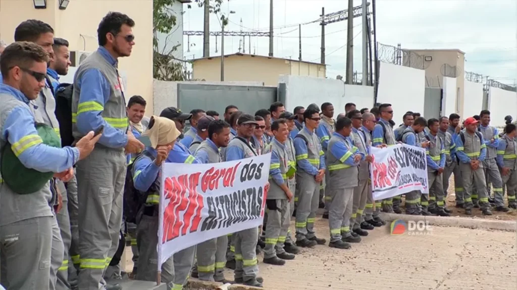 TERCEIRIZADOS DA EQUATORIAL ESTÃO EM GREVE EM MARABÁ 