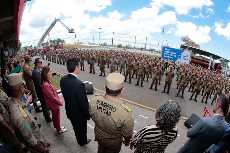 NO DIA DO BOMBEIRO, PARÁ FORMA QUASE 400 NOVOS PRAÇAS DO CORPO DE BOMBEIROS MILITAR DO PARÁ