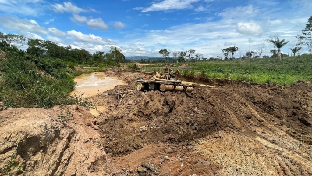 OPERAÇÃO DA PF E ICMBIO DESMOBILIZA TRÊS GARIMPOS ILEGAIS EM CANAÃ DOS CARAJÁS, NO PARÁ