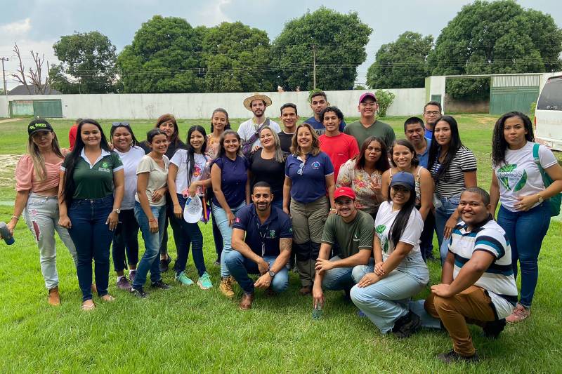 ESTUDANTES EXPLORAM A RIQUEZA NATURAL DAS UNIDADES DE CONSERVAÇÃO DO IDEFLOR-BIO EM SÃO GERALDO DO ARAGUAIA
