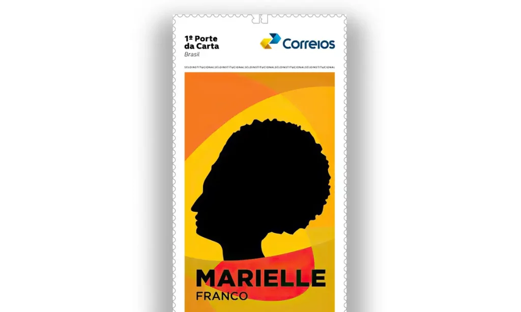 SELO DOS CORREIOS CELEBRA LEGADO DE MARIELLE FRANCO