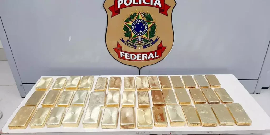 BARRAS DE OURO AVALIADAS EM 14 MILHÕES E EXTRAÍDAS NO PARÁ SÃO APREENDIDAS EM MANAUS PELA PF