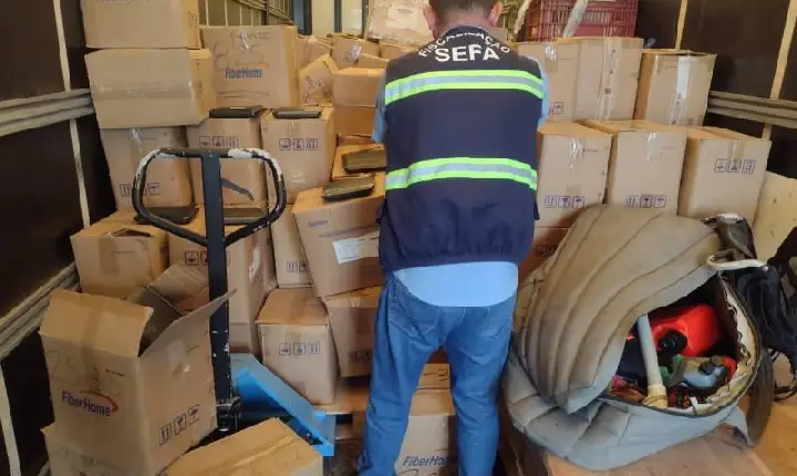 SECRETARIA DE ESTADO DA FAZENDA (SEFA) APREENDE 552 GARRAFAS DE WHISKY