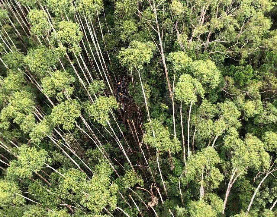 HELICÓPTERO QUE DESAPARECEU COM 4 PESSOAS EM SP É ENCONTRADO EM PARAIBUNA APÓS 12 DIAS DE BUSCAS
