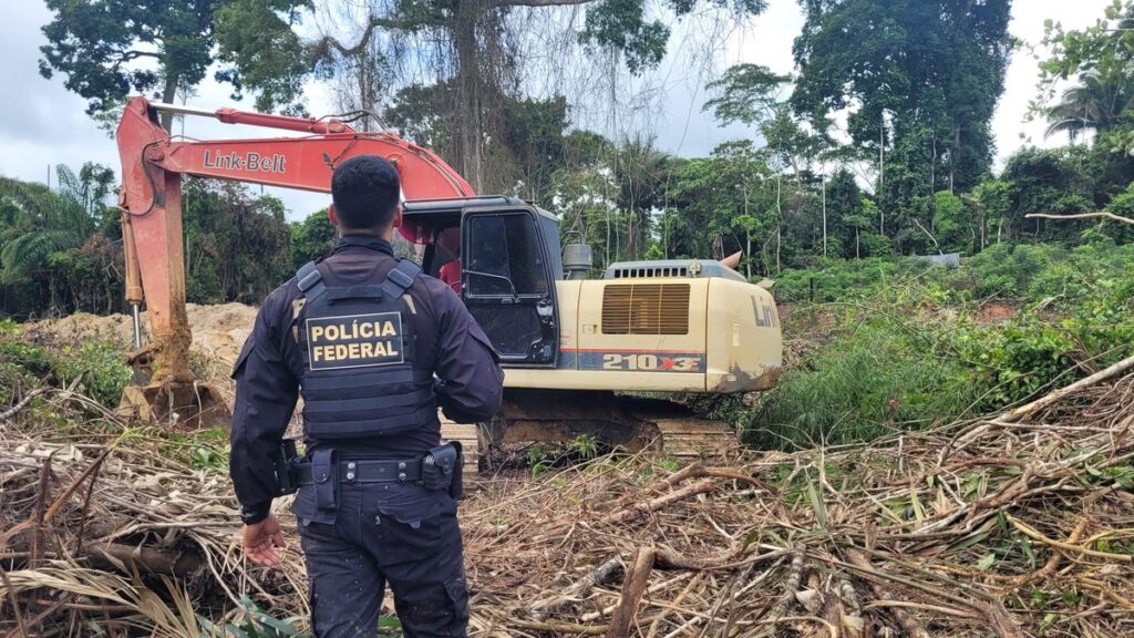 POLÍCIA FEDERAL, ICMBIO E PM FECHAM 5 GARIMPOS EM SÃO FÉLIX DO XINGU QUE EXTRAÍAM OURO E COBRE