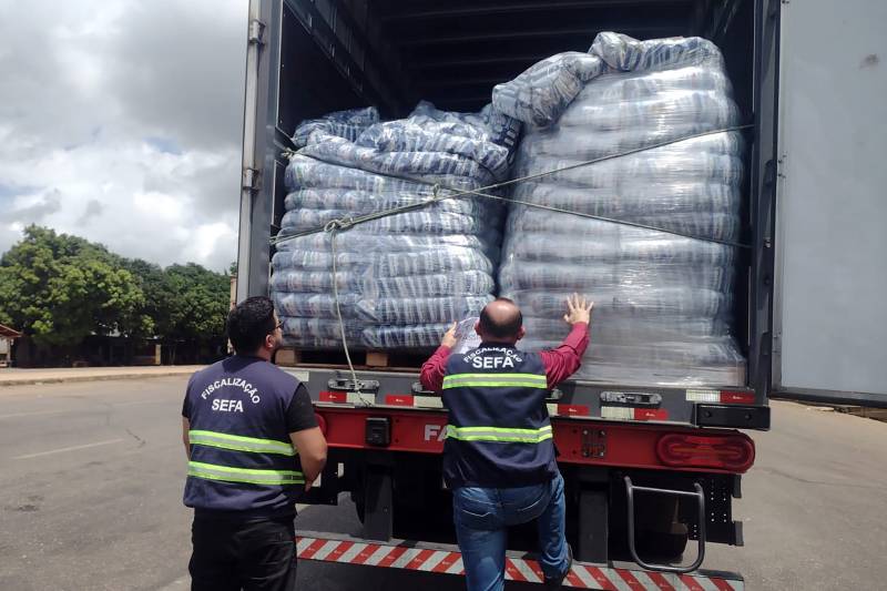 SEFA APREENDE 30 TONELADAS DE LEITE EM PÓ EM DOM ELISEU