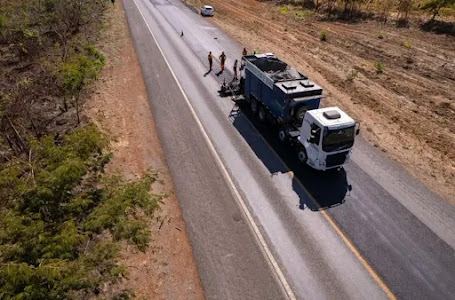 TRECHOS DA BR-153 FUNCIONAM EM SISTEMA PARE E SIGA ATÉ O FINAL DE SEMANA; VEJA LOCAIS