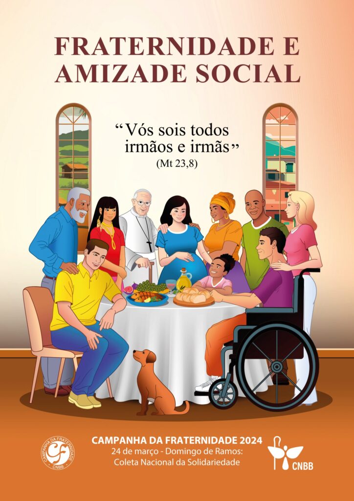 EDIÇÕES CNBB LANÇA MATERIAIS DA CAMPANHA DA FRATERNIDADE 2024, SOBRE A AMIZADE SOCIAL
