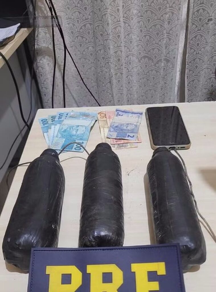 PRF APREENDE 28 QUILOS DE MERCÚRIO EM SANTA LUZIA DO PARÁ