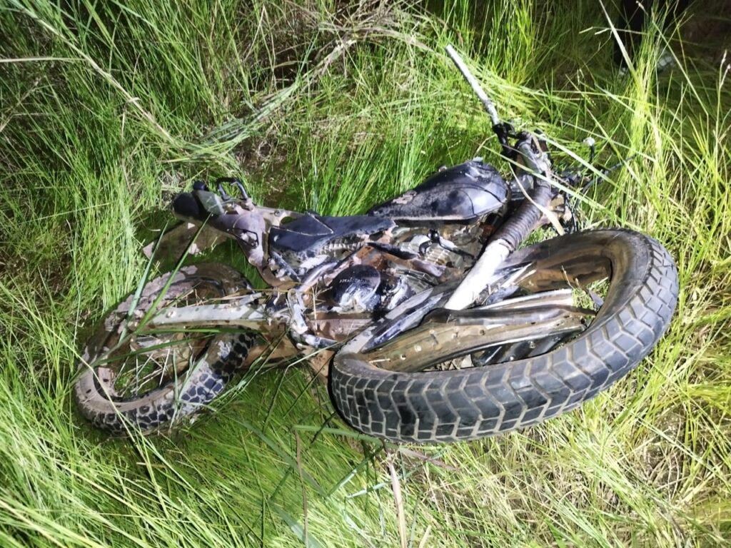 MOTOCICLISTA MORRE AO COLIDIR COM CAMINHONETE NA PA-279, ENTRE TUCUMÃ E SÃO FÉLIX DO XINGU