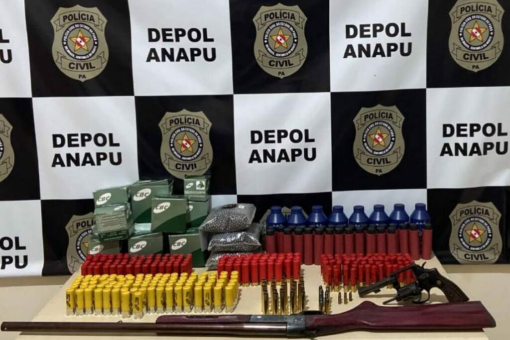 PC PRENDE COMERCIANTE POR VENDA ILEGAL DE ARMAS E MUNIÇÕES EM ANAPU