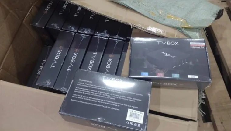 SEFA APREENDE 1.560 APARELHOS DE TVBOX EM CIDADE DO PARÁ