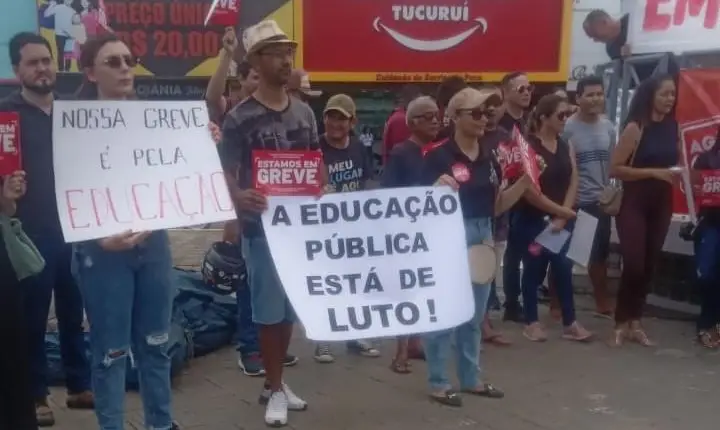 EM TUCURUÍ, EDUCADORES PODEM ENTRAR EM GREVE A QUALQUER MOMENTO