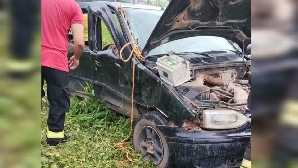GRAVE ACIDENTE NA BR-163 DEIXA DUAS PESSOAS FERIDAS EM REGIÃO DO PLANALTO DE SANTARÉM