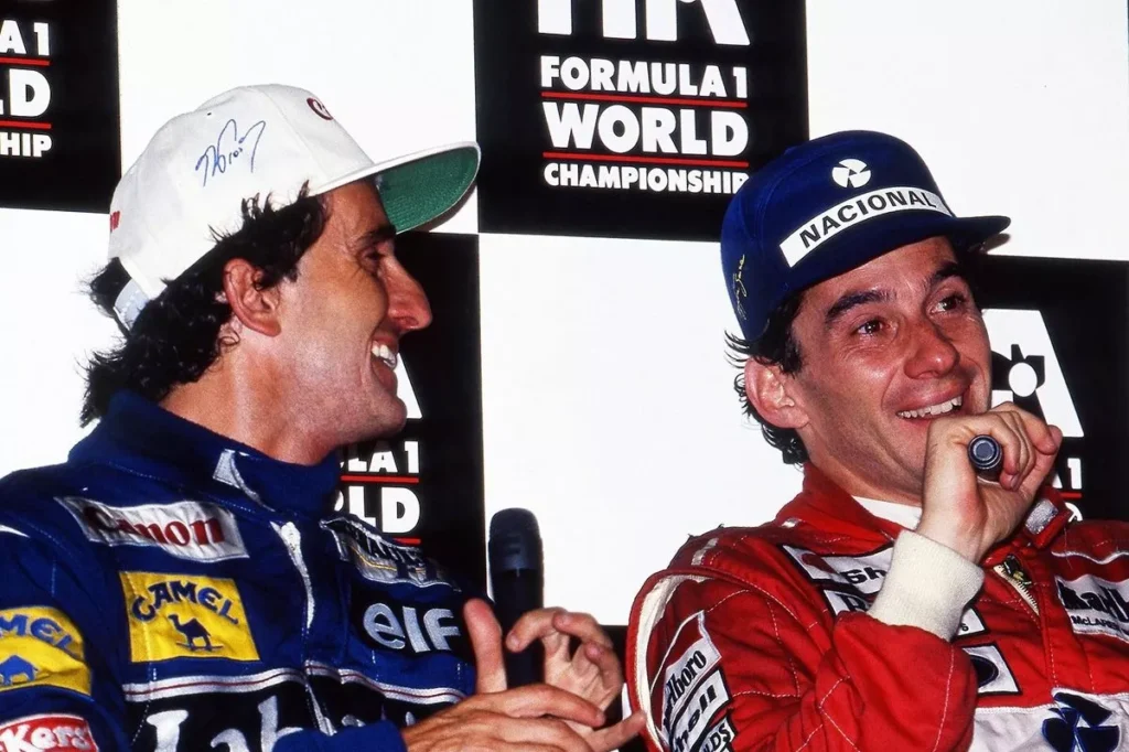 PROST FAZ HOMENAGEM AOS 30 ANOS DA MORTE DE SENNA: ‘SERIA BOM RIRMOS JUNTOS DE NOVO’