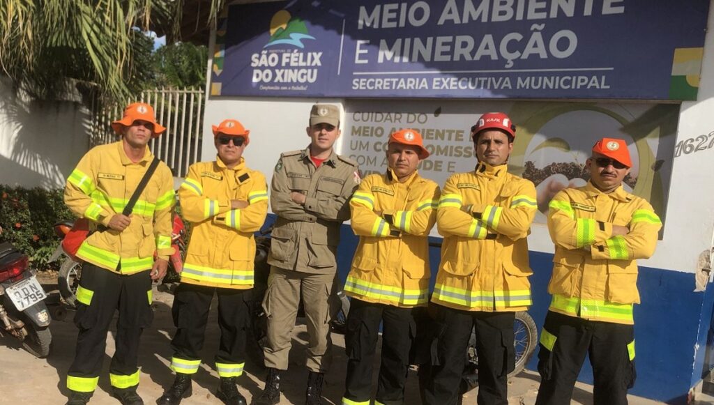 CORPO DE BOMBEIROS E SEMMAS ATUAM EM CONJUNTO NA 1ª FASE DA OPERAÇÃO ‘FÊNIX’, EM SÃO FÉLIX DO XINGU