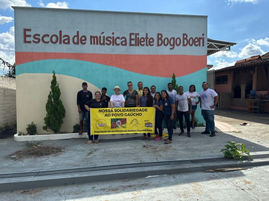 CLUBE DE MÃES DE OURILÂNDIA ENVIA MAIS DE UMA TONELADA DE DOAÇÕES PARA VÍTIMAS DA CRISE CLIMÁTICA NO RIO GRANDE DO SUL