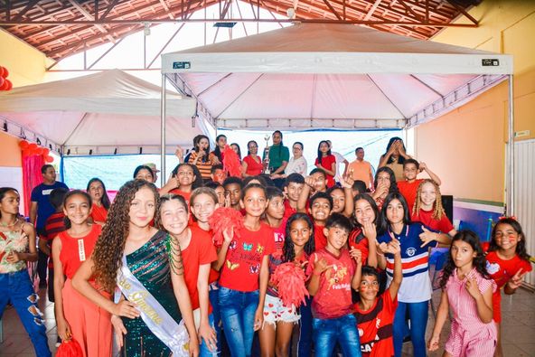 ESCOLA MUNICIPAL ADÃO MENDES DE ABREU REALIZOU II GINCANA ESTUDANTIL ESPORTIVA E CULTURAL EM RIO MARIA