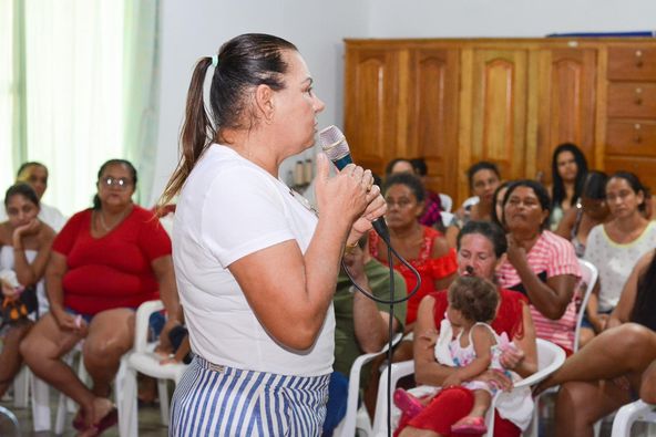 PREFEITURA DE RIO MARIA REALIZA ENVNTO ALUSIVO AO DIA DAS MAES.