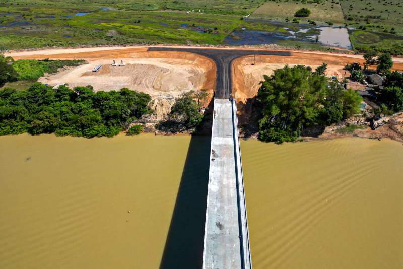 OBRAS DA PONTE SOBRE O RIO FRESCO ENTRAM NA ETAPA FINAL NA REGIÃO DO XINGU