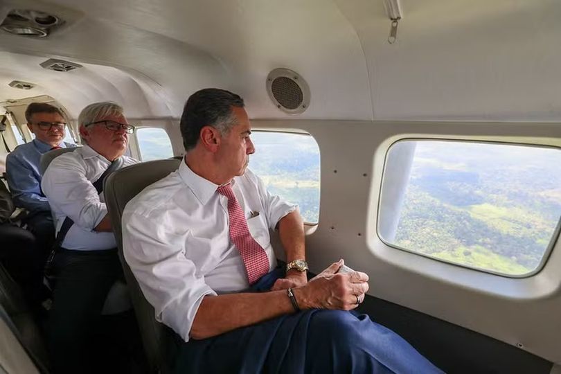 PRESIDENTE DO STF DEFENDE EM VISITA AO PA COOPERAÇÃO DO JUDICIÁRIO PARA REDUZIR DESMATAMENTO NA AMAZÔNIA