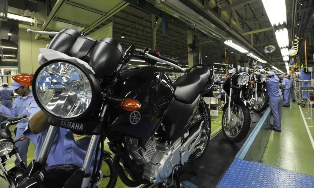 PRODUÇÃO DE MOTOS CRESCE 3,4% E TEM MELHOR RESULTADO EM 13 ANOS