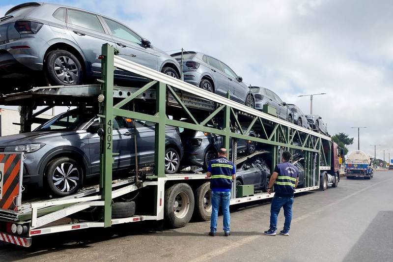 SEFA APREENDE VEÍCULOS NOVOS E 60 CABEÇAS DE GADO EM DOM ELISEU