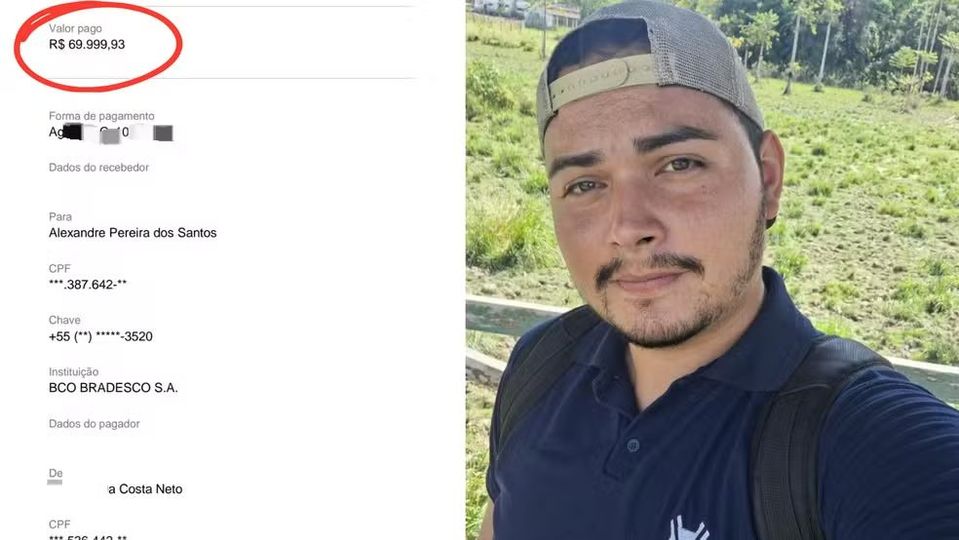 ESTUDANTE DEVOLVE PIX DE R$ 70 MIL QUE RECEBEU POR ENGANO NO PA: ‘MEUS PAIS ME ENSINARAM A SER HONESTO’