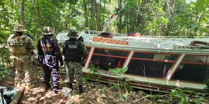 PF ENCONTRA LANCHA QUE FOI SEQUESTRADA POR PIRATAS NO PARÁ