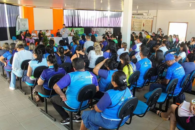 POLÍCIA CIVIL PROMOVE PALESTRA ALUSIVA À CAMPANHA ‘AGOSTO LILÁS’, EM TERRA SANTA