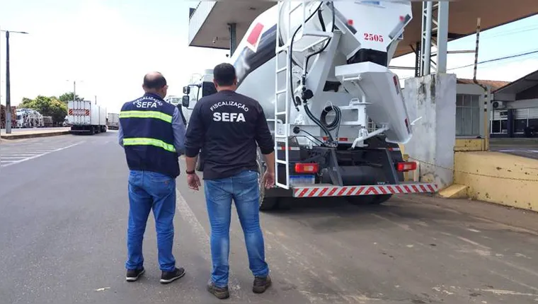 SEFA APREENDE DUAS BETONEIRAS SEM NOTA FISCAL NO PARÁ