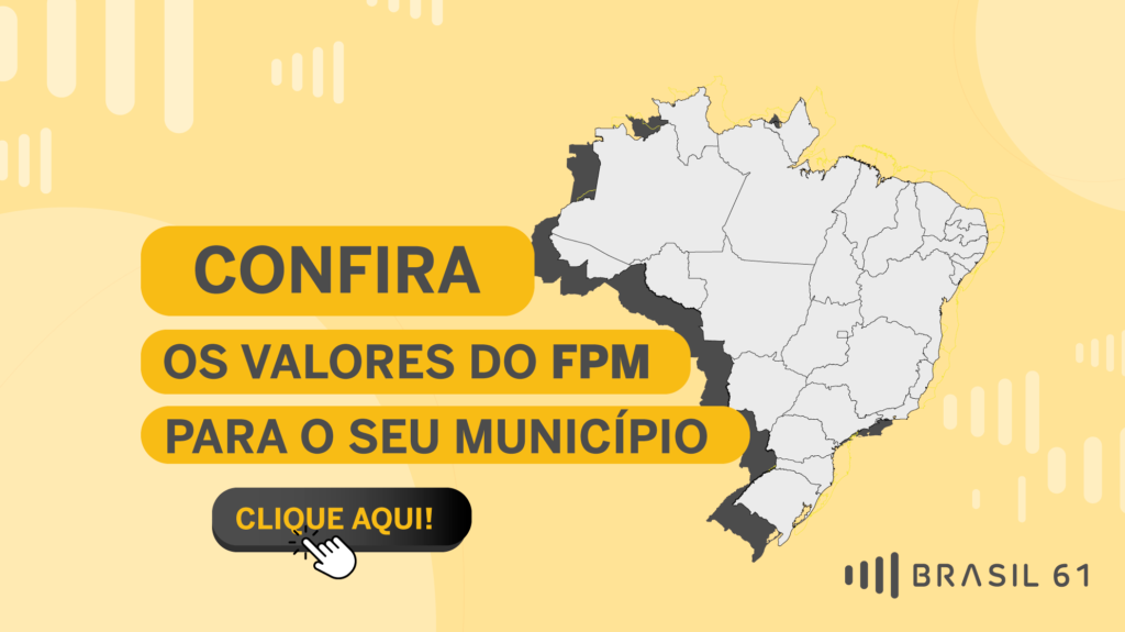FPM DE JUNHO INJETA R$ 6,8 BILHÕES NAS PREFEITURAS, NA TERÇA-FEIRA (10); CONFIRA QUANTO CADA ENTE RECEBE