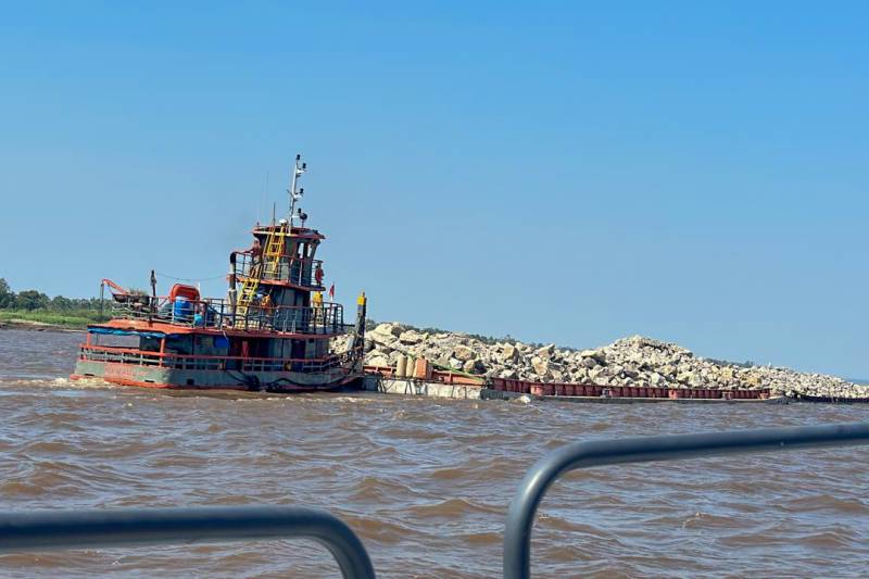 SEFA APREENDE MADEIRA, BRITA, CALCÁRIO E CARROCERIAS NAS FRONTEIRAS DO PARÁ