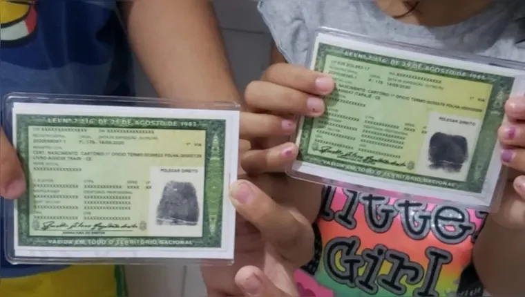 SEJU REALIZA AÇÃO DE EMISSÃO GRATUITA DE RG PARA CRIANÇAS DE ZERO A 12 ANOS