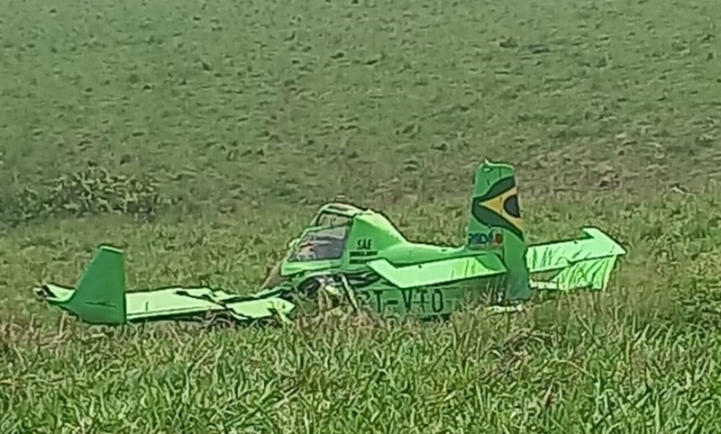 SUL DO PARÁ: AVIÃO DE PEQUENO PORTE CAI EM FAZENDA DE XINGUARA E PILOTO MORRE
