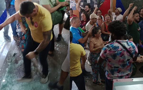 MANIFESTANTES OCUPAM PRÉDIO DA SEFA EM BELÉM