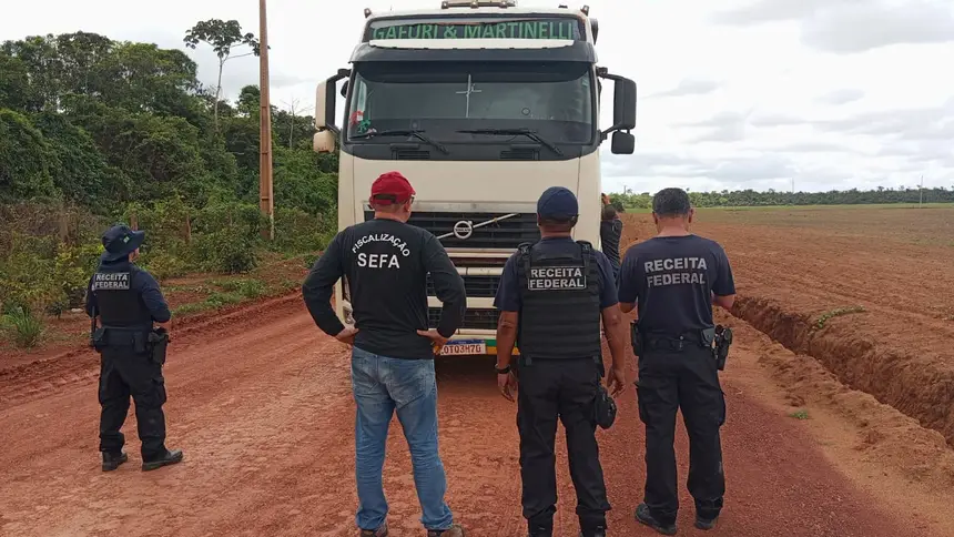SEFA APREENDE 40 TONELADAS DE ADUBOS FERTILIZANTES SEM NOTA FISCAL EM DOM ELISEU