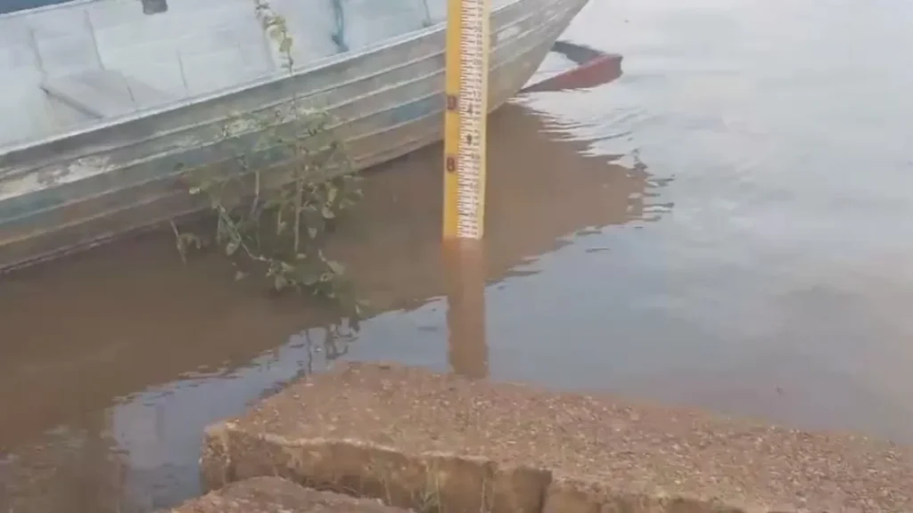 NÍVEL DO RIO TOCANTINS CONTINUA SUBINDO E CHEGA A 8,60 M