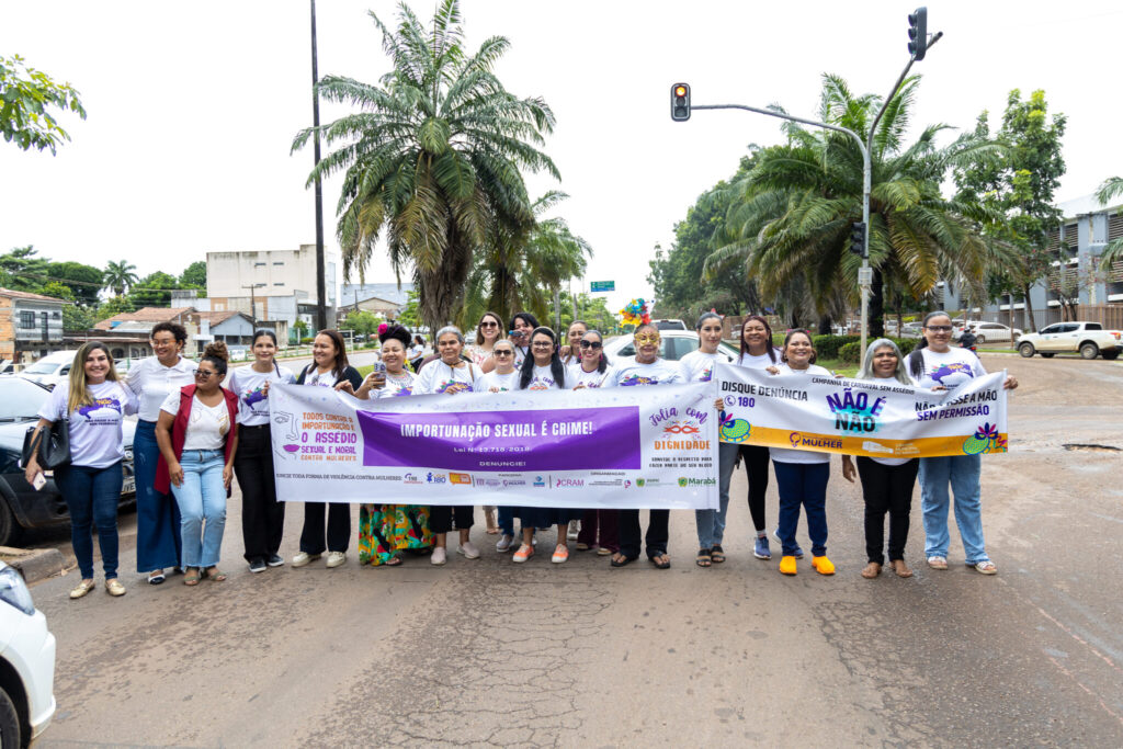 AÇÃO DA PROCURADORIA DA MULHER MARCA CAMPANHA “NÃO É NÃO” EM MARABÁ