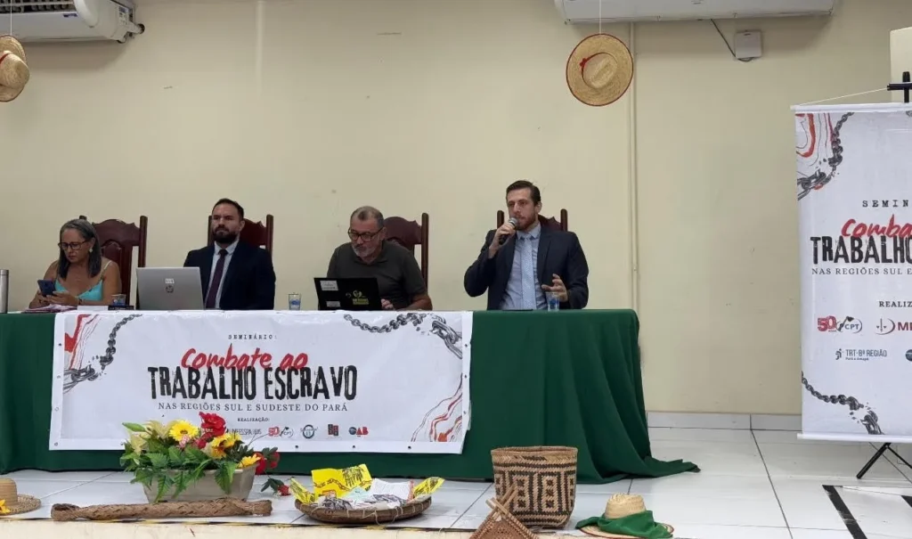 SEMINÁRIO EM MARABÁ FORMA GRUPO PARA COMBATER O TRABALHO ESCRAVO