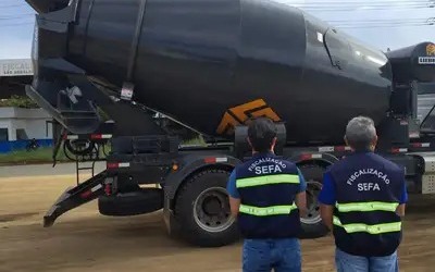 SEFA APREENDE BETONEIRA AVALIADA EM R$ 146 MIL EM SÃO GERALDO DO ARAGUAIA