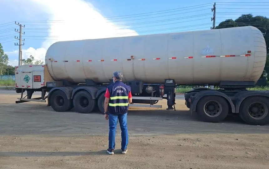 SEFA APREENDE CABOS ÓTICOS E 24 TONELADAS DE GÁS CARBÔNICO A CAMINHO DE MARABÁ