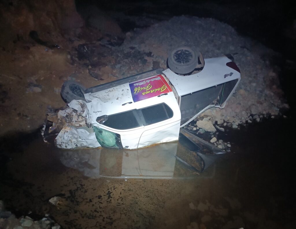 ACIDENTE DE TRÂNSITO NA BR-155, PRÓXIMO À SAPUCAIA, RESULTA NA MORTE DE UM HOMEM