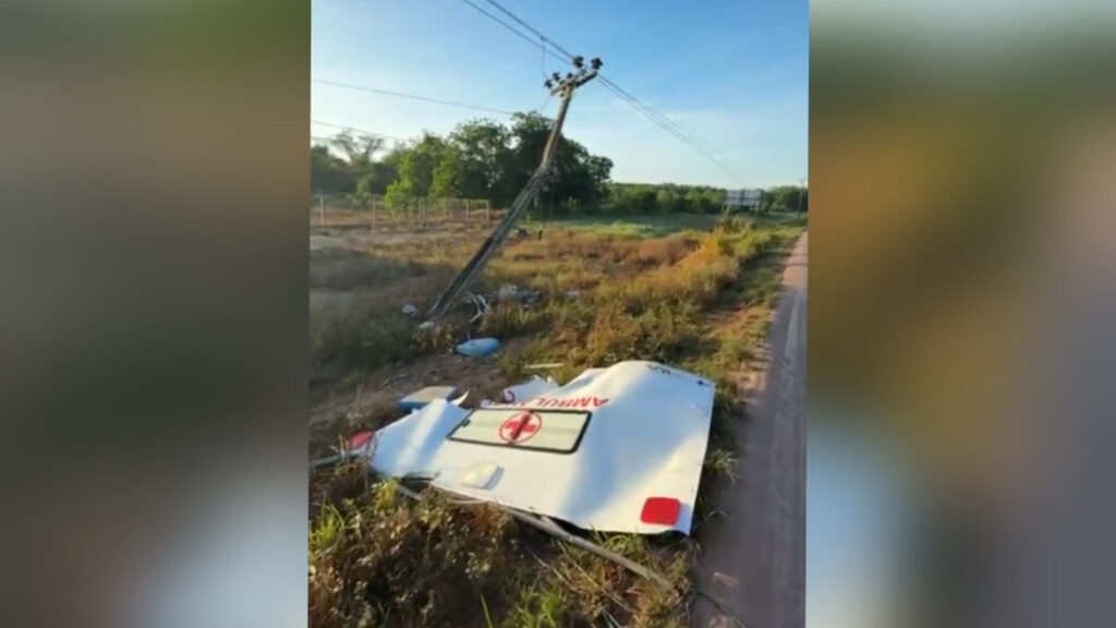 AMBULÂNCIA QUE SAIU DE MARABÁ SOFRE ACIDENTE NA PA-150 E DEIXA UM MORTO